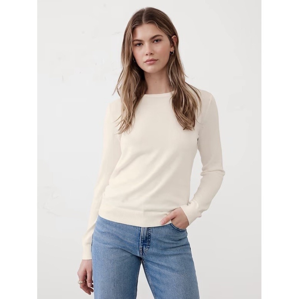 Banana Republic FOREVER CREW-NECK SWEATER NWT SIZE XL